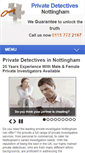 Mobile Screenshot of privatedetectives-nottingham.co.uk